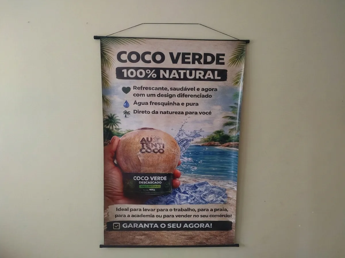 Banner em lona 440g resistente - Imagem 1