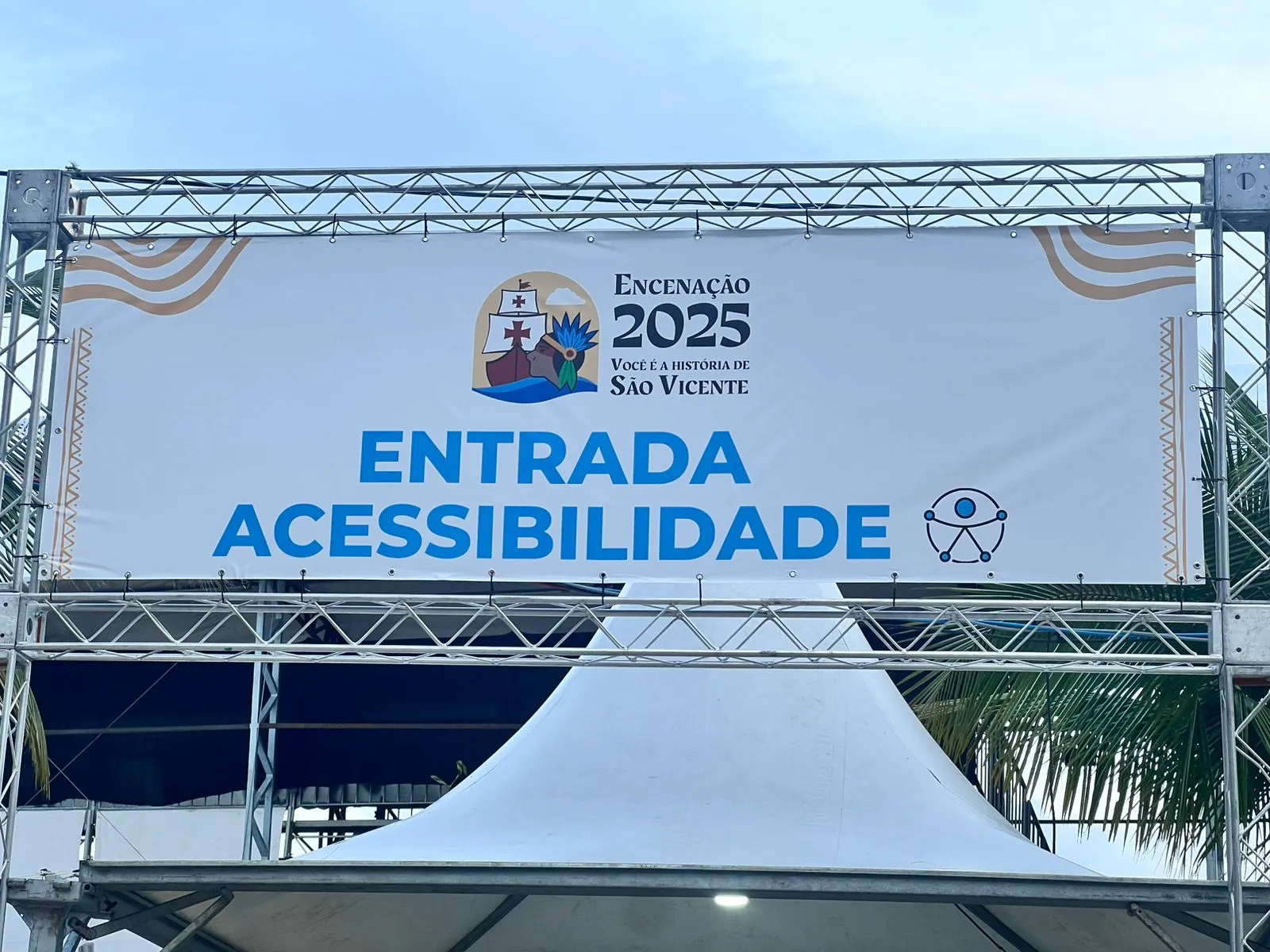 Faixa em lona 440g - Imagem 1