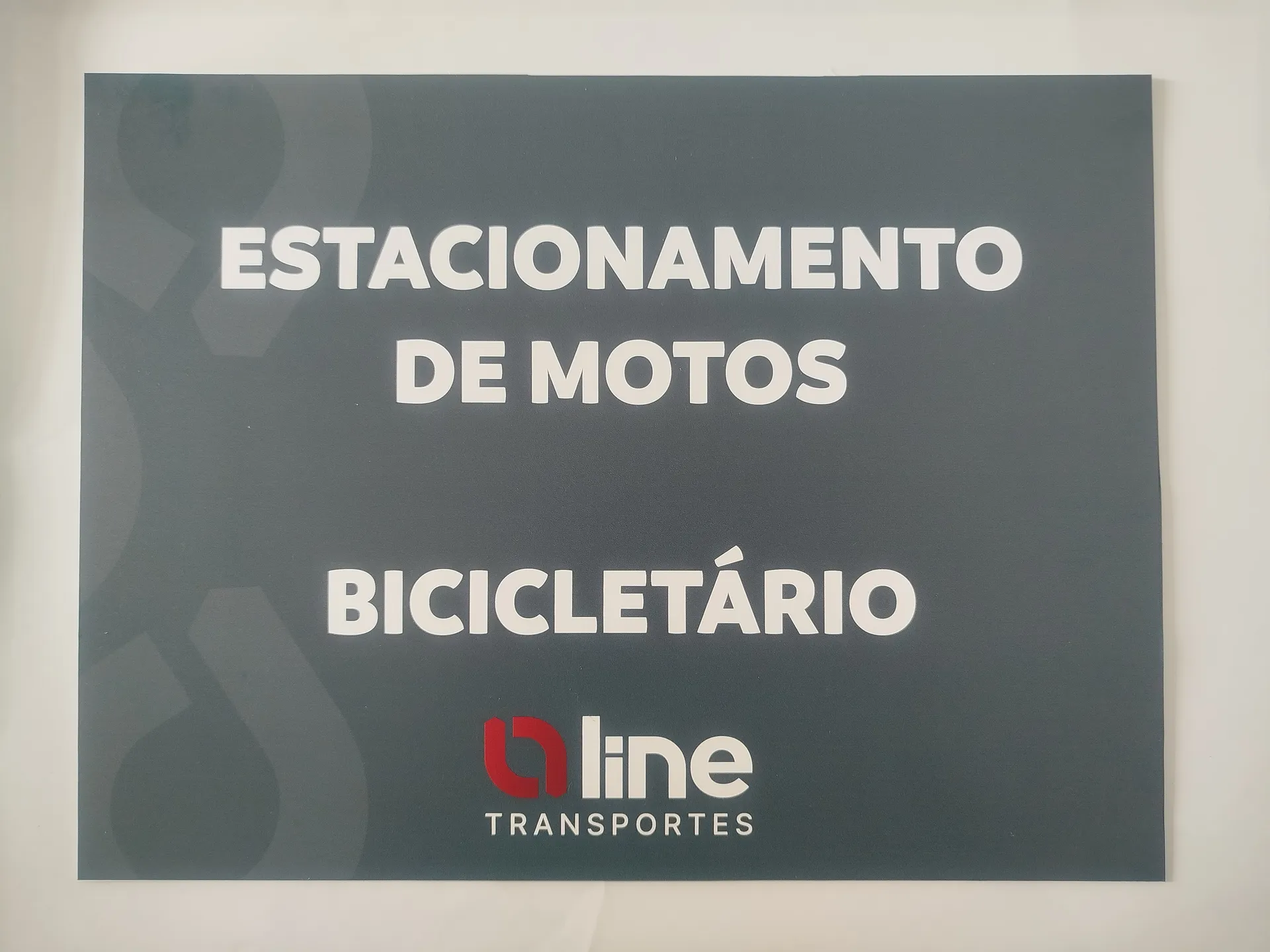 Placa decorativa e sinalização em PS - Imagem 1